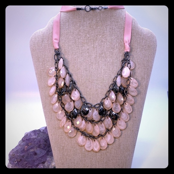 Forever 21 Jewelry - Forever 21 Layered Pink Necklace